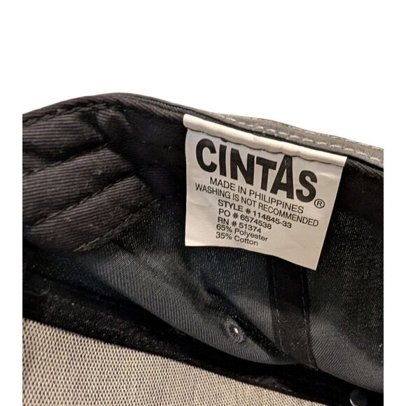 US Foods Black Baseball Cap Adjustable Fit Polyester Cotton - Picture 3 of 3